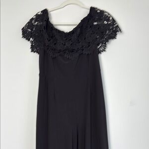 MARINA Black‎ Lace Jumpsuit Size 10